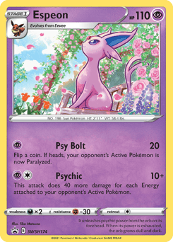 Espeon – Promo – SWSH Black Star Promos
