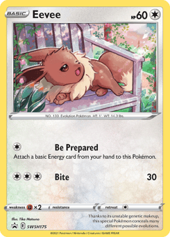 Eevee – Promo – SWSH Black Star Promos