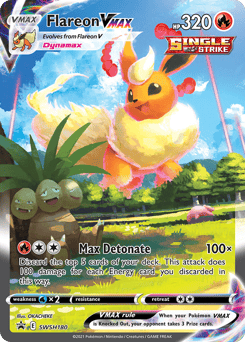 Flareon VMAX – Promo – SWSH Black Star Promos