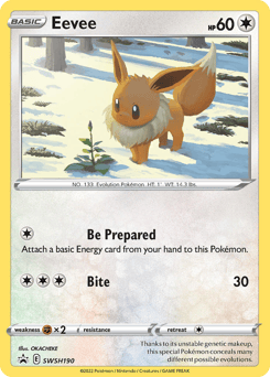 Eevee – Promo – SWSH Black Star Promos