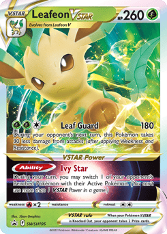 Leafeon VSTAR – Promo – SWSH Black Star Promos