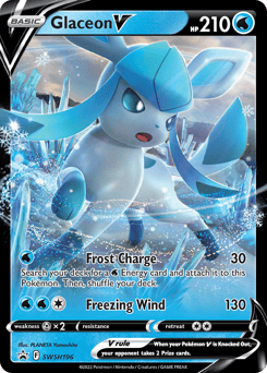 Glaceon V – Promo – SWSH Black Star Promos
