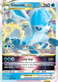 Glaceon VSTAR – Promo – SWSH Black Star Promos