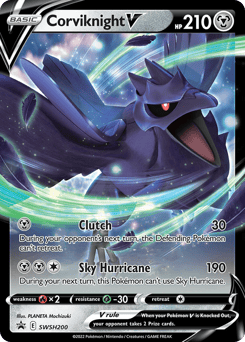 Corviknight V – Promo – SWSH Black Star Promos