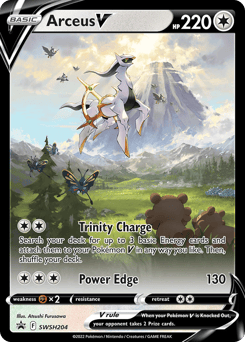 Arceus V – Promo – SWSH Black Star Promos