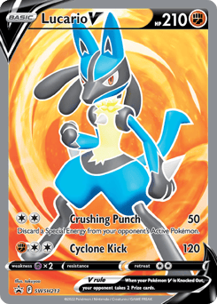 Lucario V – Promo – SWSH Black Star Promos