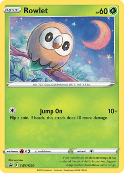 Rowlet – Promo – SWSH Black Star Promos