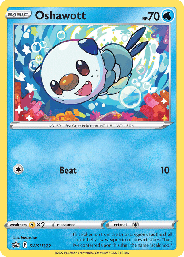 Oshawott – SWSH Black Star Promos