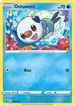 Oshawott – Promo – SWSH Black Star Promos