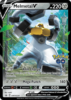 Melmetal V – Promo – SWSH Black Star Promos