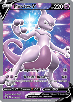 Mewtwo V – Promo – SWSH Black Star Promos