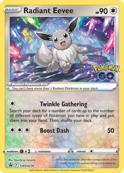 Radiant Eevee – Promo – SWSH Black Star Promos
