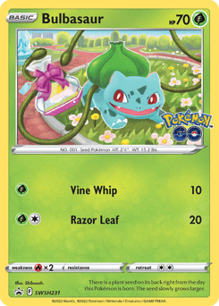 Bulbasaur – Promo – SWSH Black Star Promos