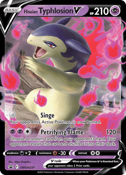 Hisuian Typhlosion V – Promo – SWSH Black Star Promos