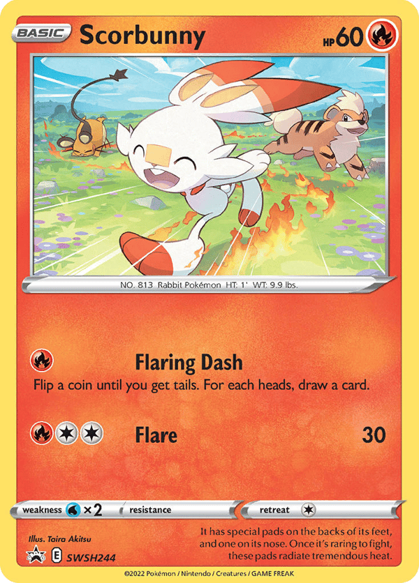 Scorbunny – SWSH Black Star Promos