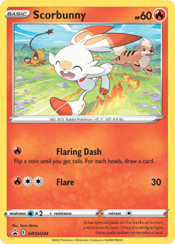 Scorbunny – Promo – SWSH Black Star Promos