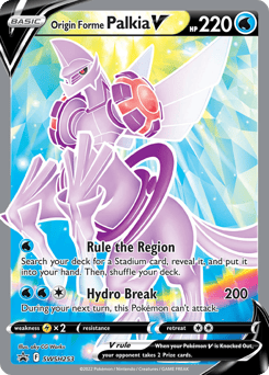 Origin Forme Palkia V – Promo – SWSH Black Star Promos