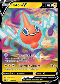 Rotom V – Promo – SWSH Black Star Promos