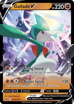 Gallade V – Promo – SWSH Black Star Promos