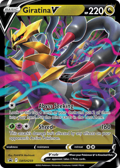Giratina V – Promo – SWSH Black Star Promos