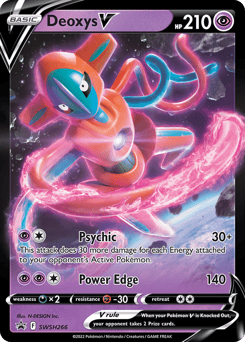 Deoxys V – Promo – SWSH Black Star Promos