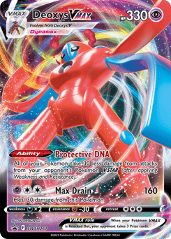Deoxys VMAX – Promo – SWSH Black Star Promos
