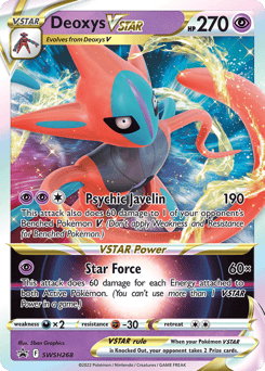 Deoxys VSTAR – Promo – SWSH Black Star Promos