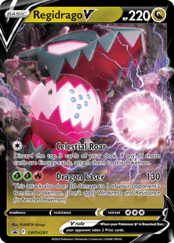 Regidrago V – Promo – SWSH Black Star Promos