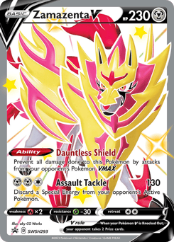 Zamazenta V – Promo – SWSH Black Star Promos