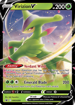 Virizion V – Promo – SWSH Black Star Promos