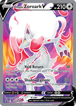 Hisuian Zoroark V – Promo – SWSH Black Star Promos