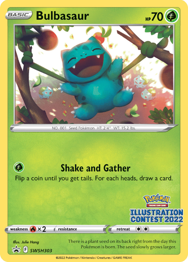 Bulbasaur – SWSH Black Star Promos