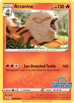 Arcanine – Promo – SWSH Black Star Promos