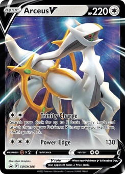 Arceus V – Promo – SWSH Black Star Promos