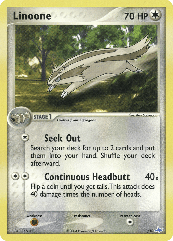 Linoone – EX Trainer Kit Latios