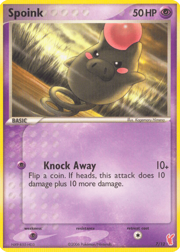 Spoink – EX Trainer Kit 2 Plusle