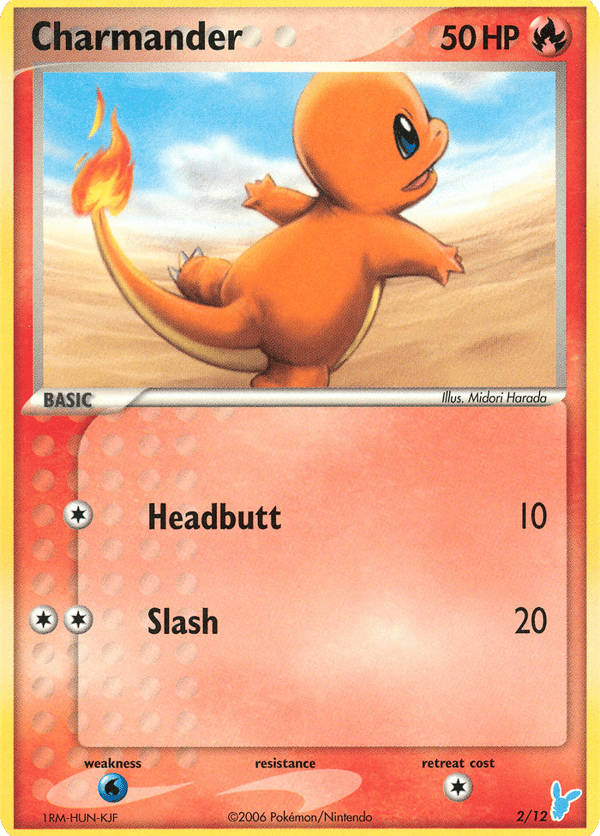 Charmander – EX Trainer Kit 2 Minun