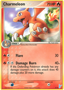 Charmeleon – Uncommon – EX Trainer Kit 2 Minun