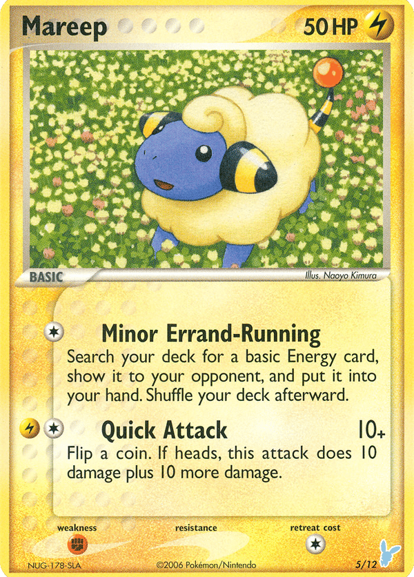 Mareep – EX Trainer Kit 2 Minun