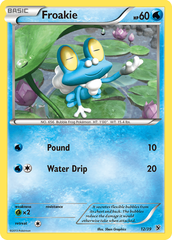 Froakie – Kalos Starter Set