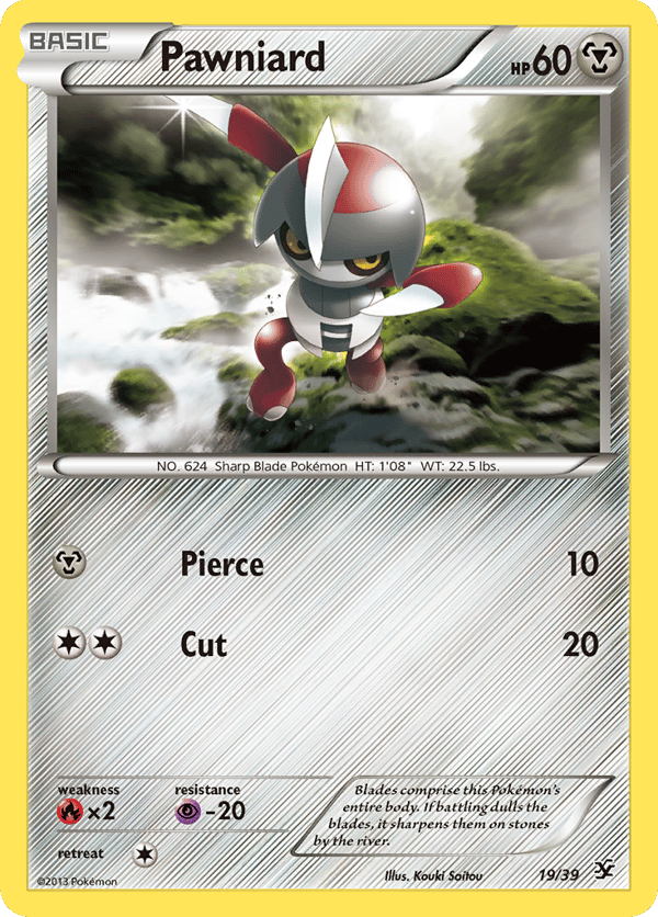 Pawniard – Kalos Starter Set