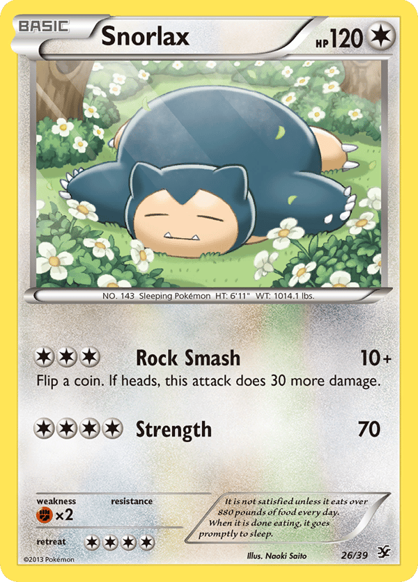 Snorlax – Kalos Starter Set