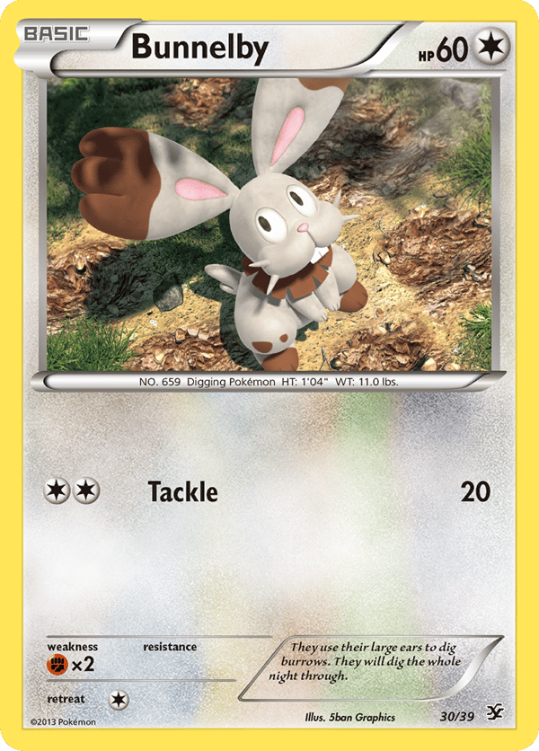 Bunnelby – Kalos Starter Set