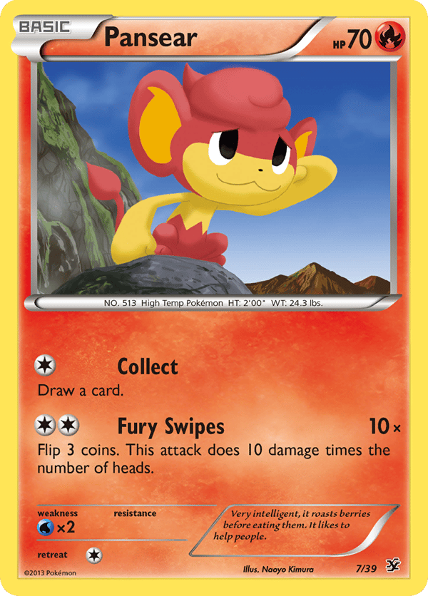 Pansear – Kalos Starter Set