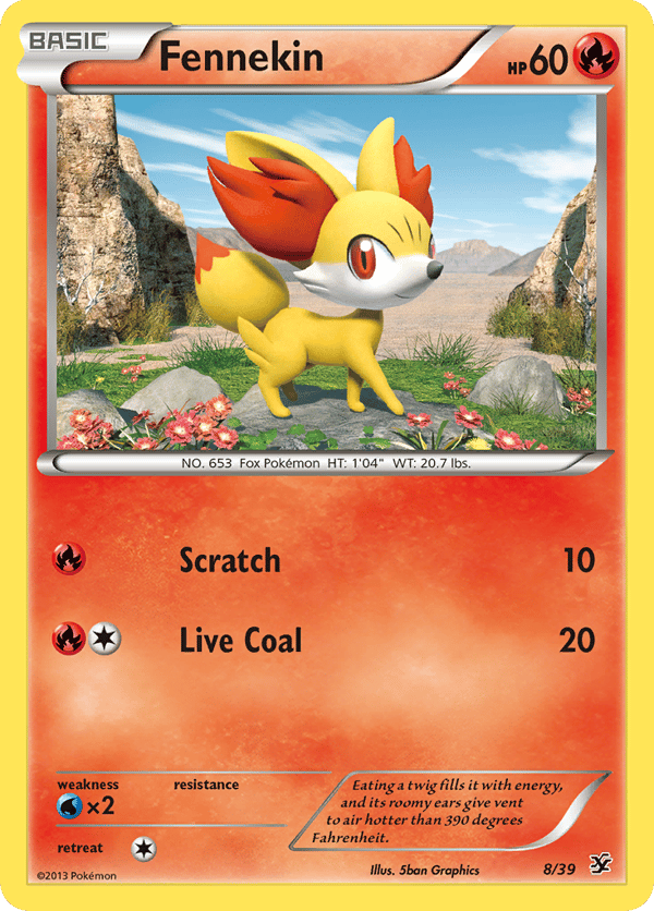 Fennekin – Kalos Starter Set