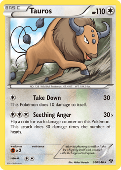 Tauros – Rare – XY