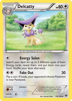 Delcatty – Uncommon – XY