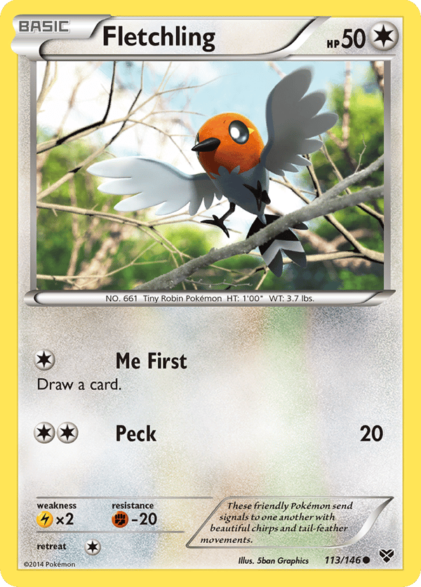 Fletchling – XY