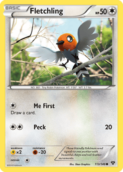 Fletchling – Common – XY