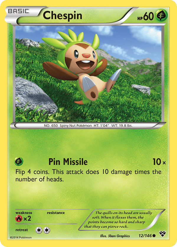 Chespin – XY